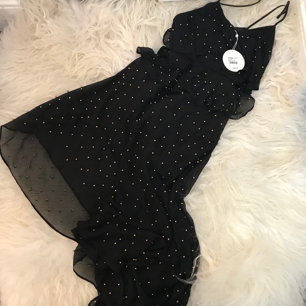 La Maison Talulah Asymmeterical Embellished Dress - Picture 2 of 7